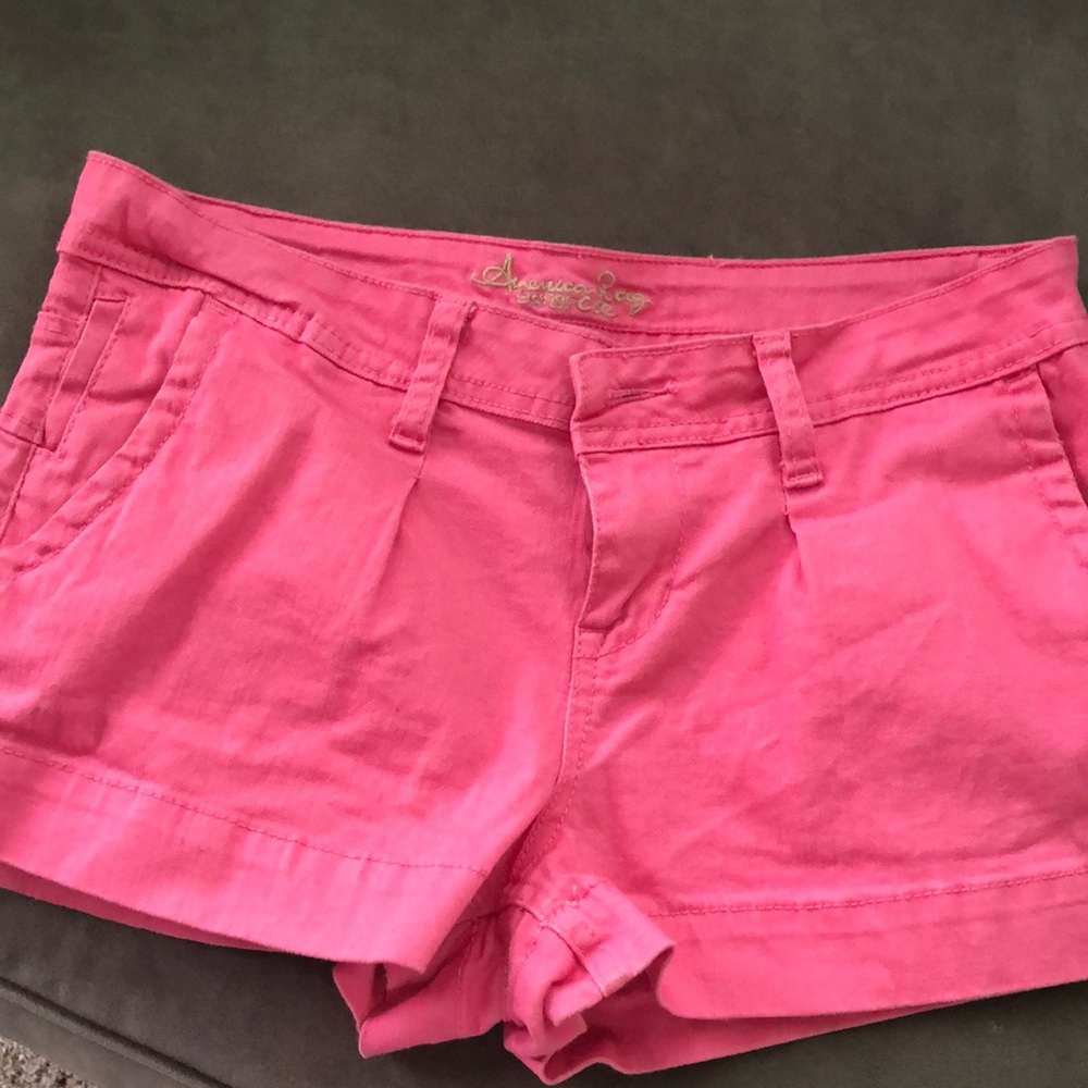 American Rag Pink Denim Shorts